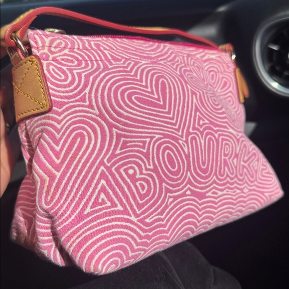 Dooney & Bourke Pink Embroidered Clutch - Picture 14 of 14